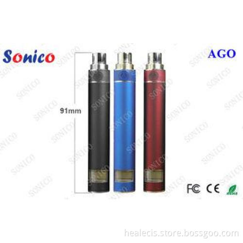 High Quality Steel Lava Tube 650mAh E Cig Starter Kits For